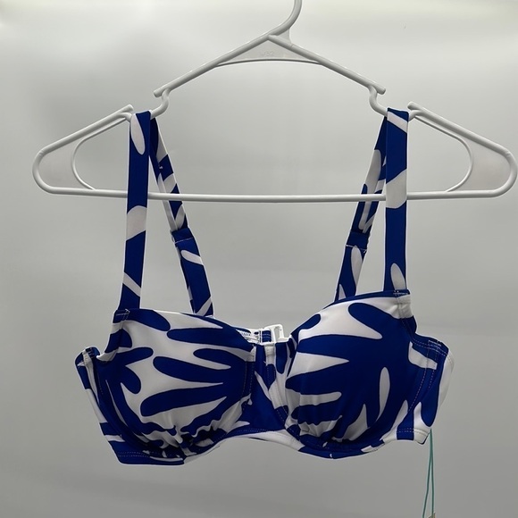 Kora Sol Other - Women's Size M (8-10) Bikini Top CLOSE OUT Kona Sol CLEAN BLUE WHITE BEACH